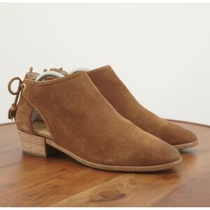 Michael Kors Brown Suede Ankle Booties